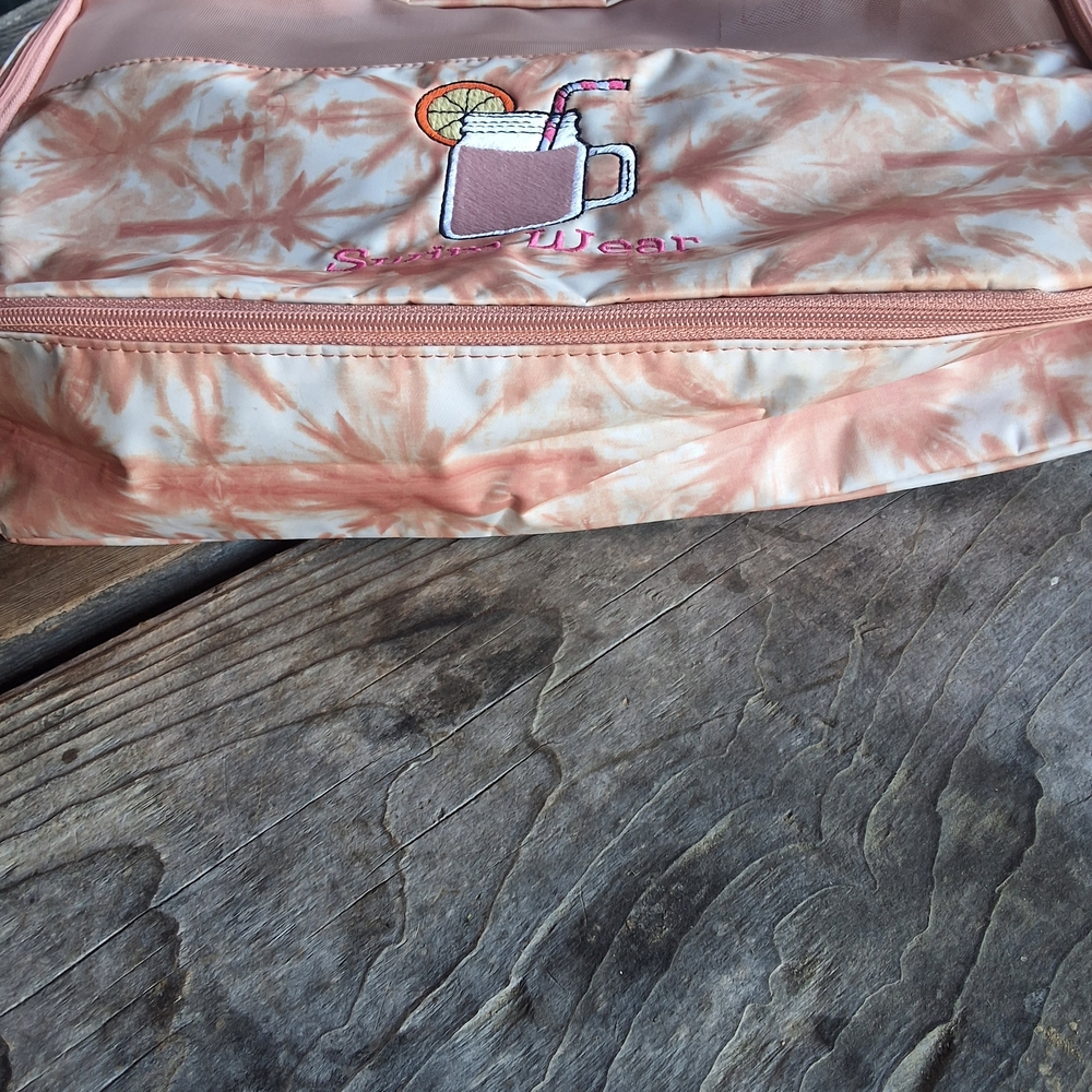 Thirty-One Traveling Packing Cubes In Rosedust Shibori - Picture 2 of 11